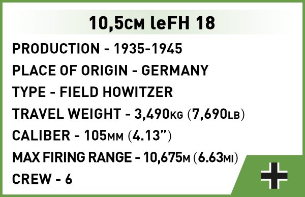 COBI 2292 10.5cm LEFH