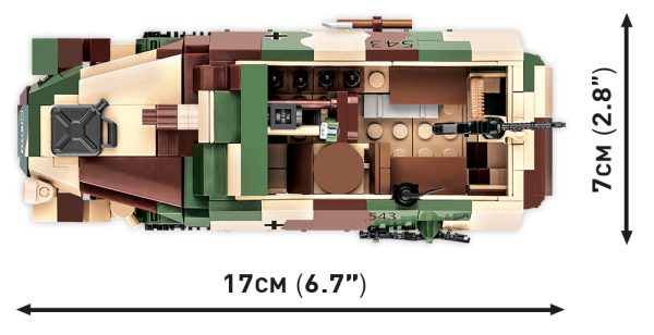 COBI 2283 Sd Kfz 251/9 "Stummel"