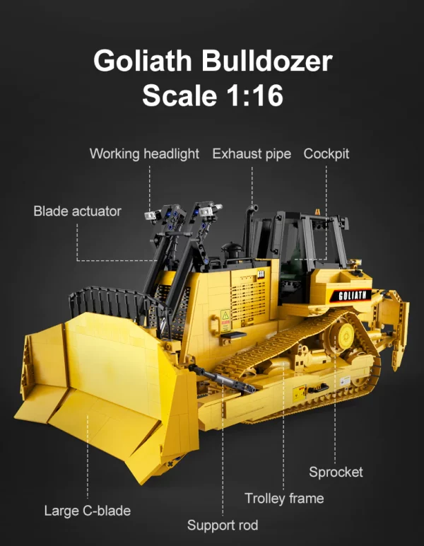 CaDA C61056W Goliath Bulldozer