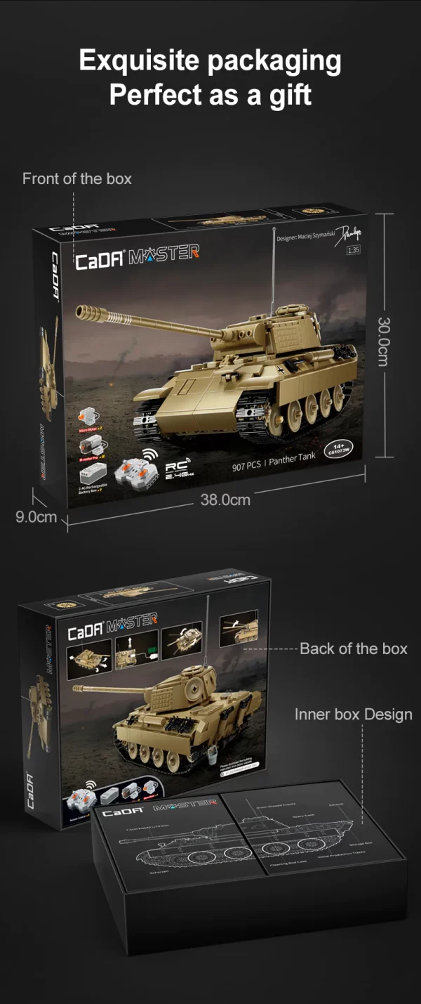 CaDA C61073W Panther Tank