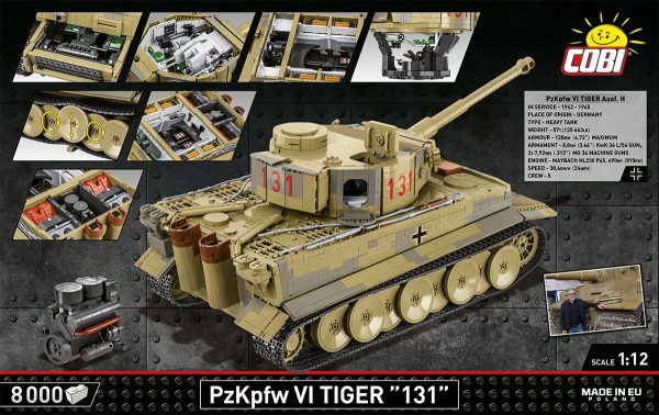 COBI 2801 PzKpfw VI Tiger "131"