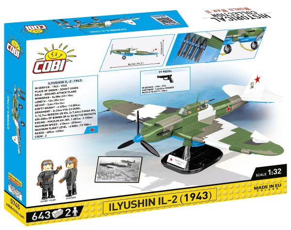 COBI 5745 Ilyushin IL-2 Shturmovik Mwp 636