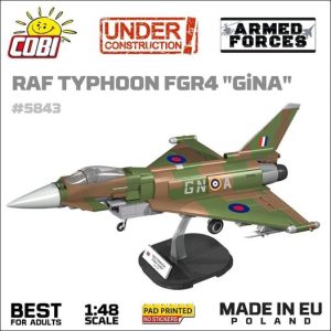 COBI 5843 RAF Typhoon FGR4 "Gina"
