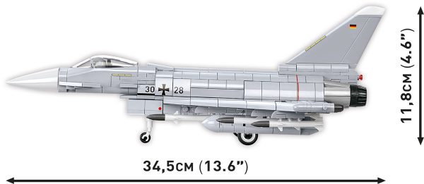 COBI 5848 Eurofighter Typhoon German Air Force