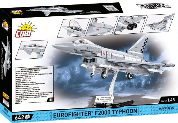 COBI 5849 Eurofighter Typhoon Italian Air Force