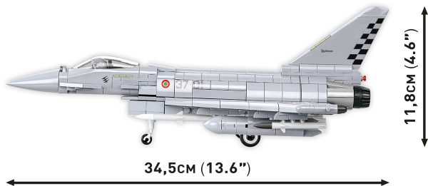 COBI 5849 Eurofighter Typhoon Italian Air Force