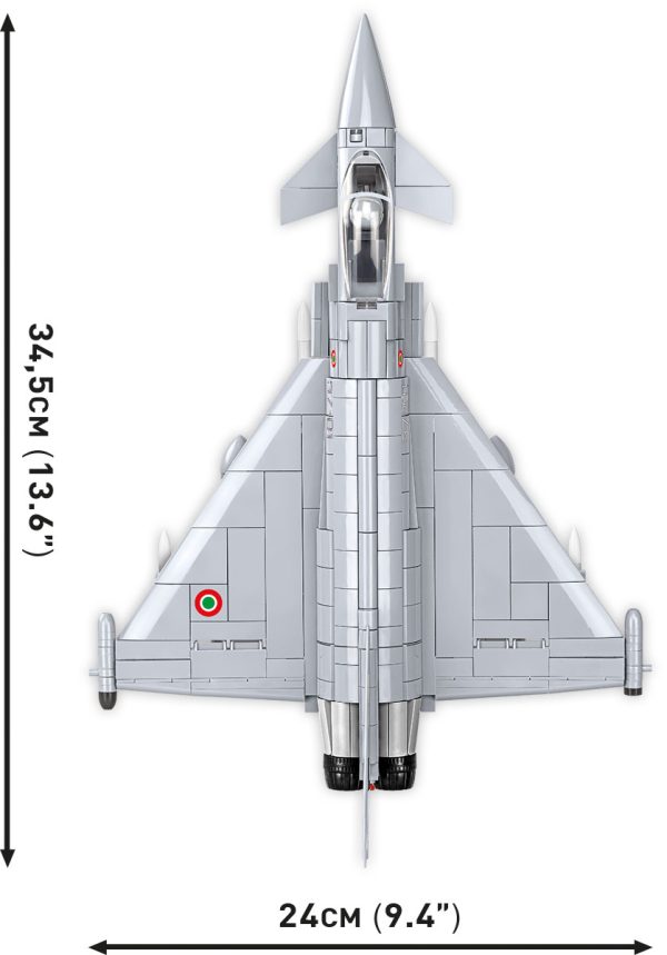 COBI 5849 Eurofighter Typhoon Italian Air Force