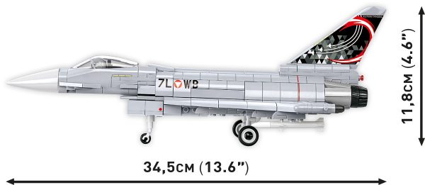 COBI 5850 Eurofighter Typhoon Austrian Air Force
