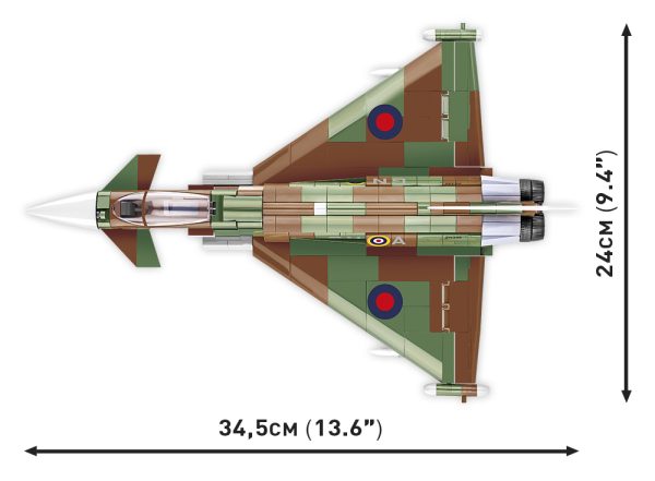 COBI 5843 RAF Eurofighter Typhoon FGR4 "Gina"
