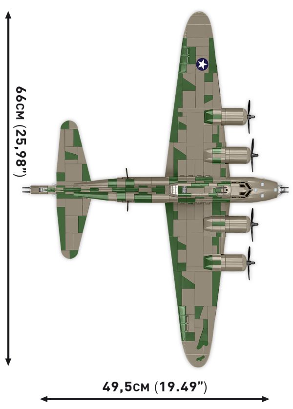 COBI 5749 Boeing B-17F Flying Fortress "Memphis Bell"