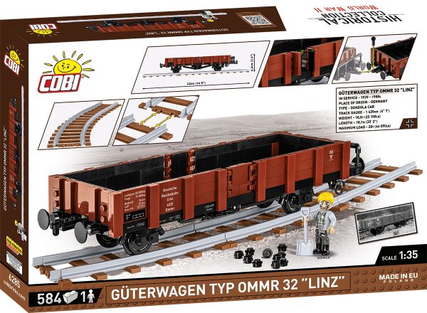 COBI 6285 Güterwagen typ 0mmr 32 `Linz`