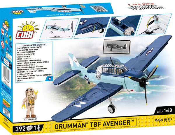 COBI 5752 Grumman TBF Avenger