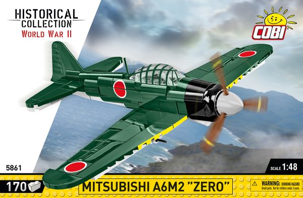 COBI 5861 Mitsubishi A6M2 Zero