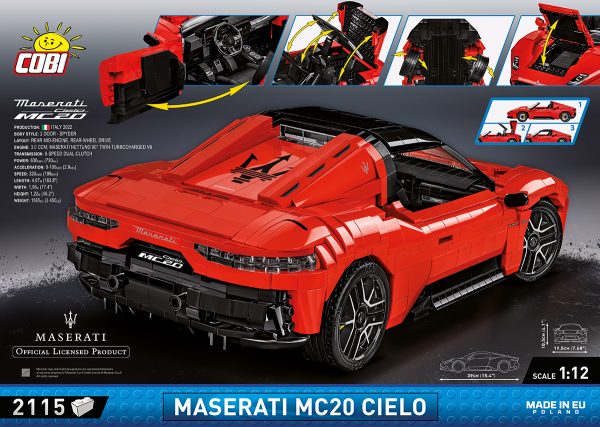 COBI 24352 Maserati MC20 Cielo