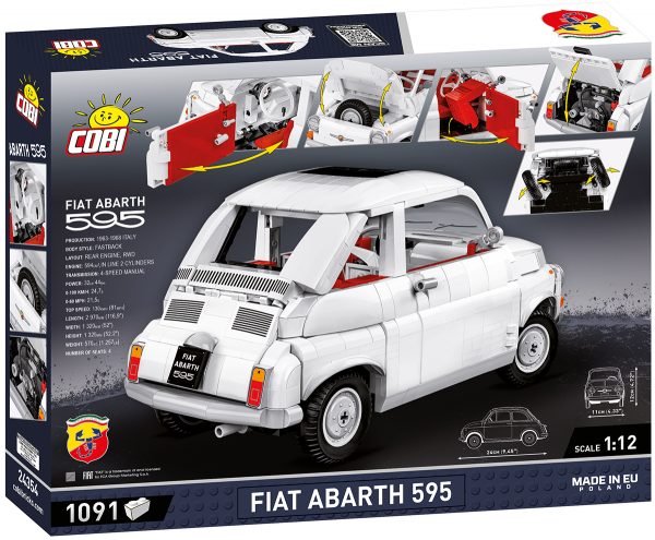 COBI 24354 Fiat 500 Abarth