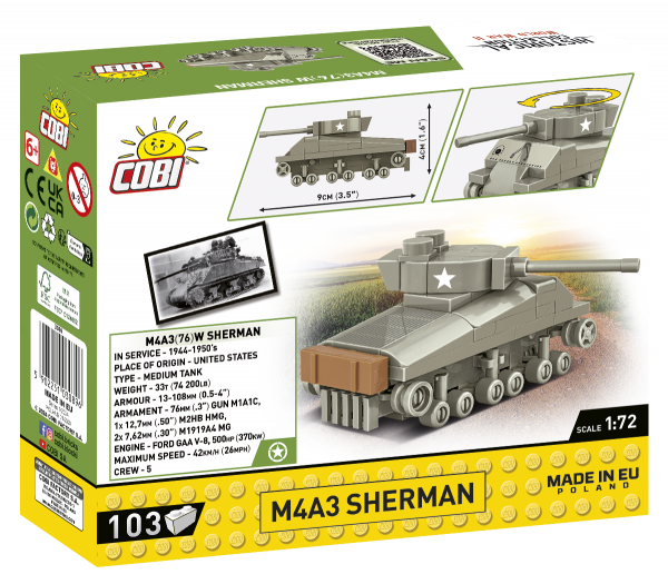 COBI 3089 Sherman M4A3