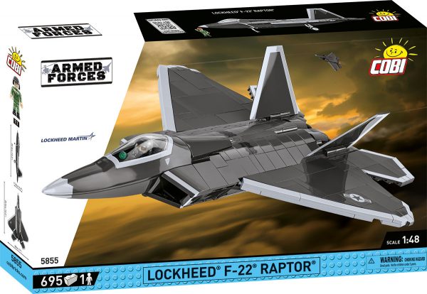 COBI 5855 Lockheed F-22 Raptor