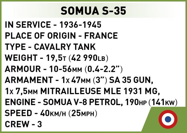 COBI 3093 Somua S-35