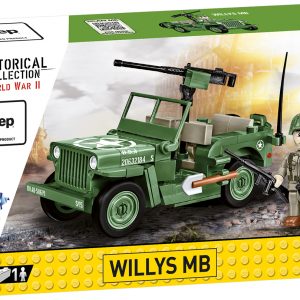 COBI 2296 Jeep Willy's MB & M2 Gun