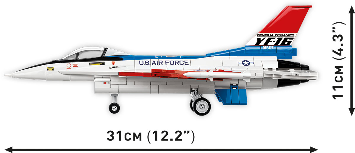 COBI 5892 F-16 (YF-16) First Flight 1974