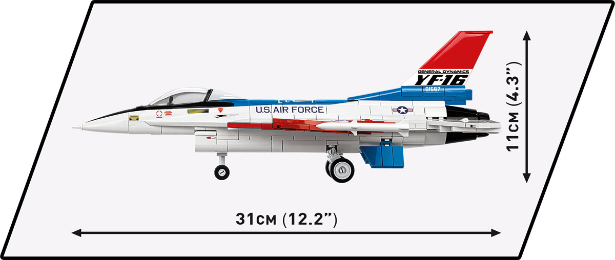 COBI 5892 F-16 (YF-16) First Flight 1974