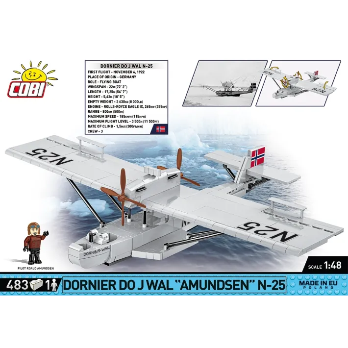 COBI 1384 Dornier Do J Wat "Amundsen"N-25