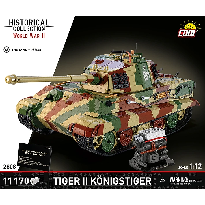 COBI 2808 PzKpfw Tiger II ausf. "Königstiger"