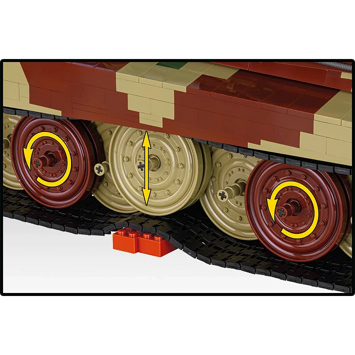 COBI 2808 PzKpfw Tiger II ausf. "Königstiger"