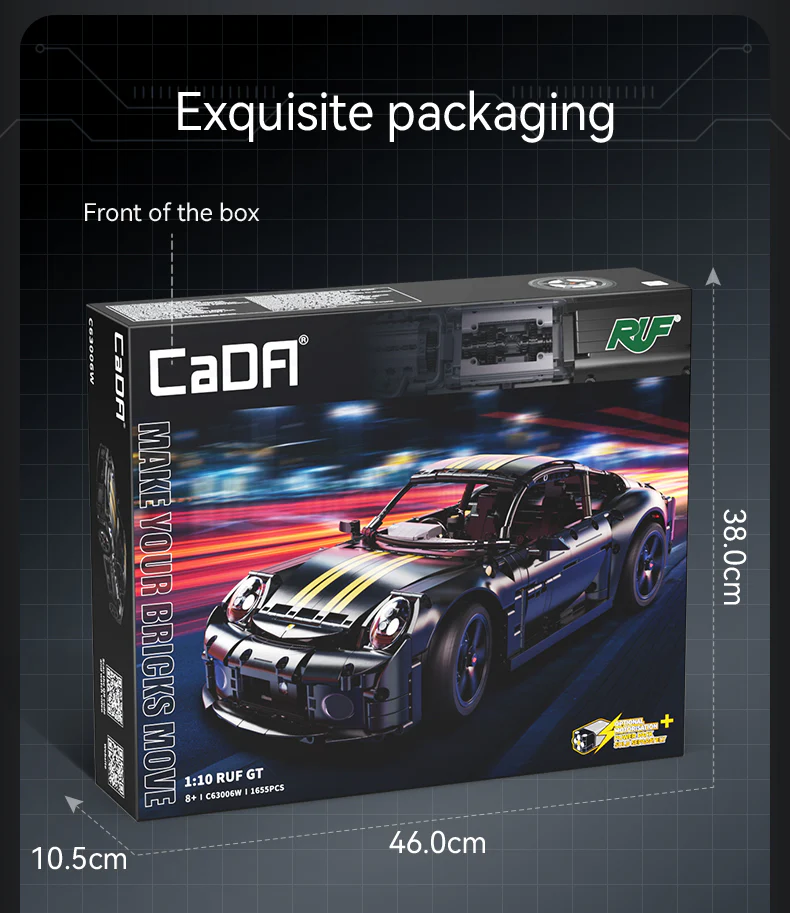 CaDA C63006W RUF GT
