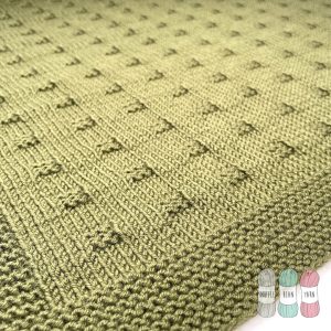 How to Knit the "Fearne" Baby Blanket [Free Video Tutorial & Written Pattern!]