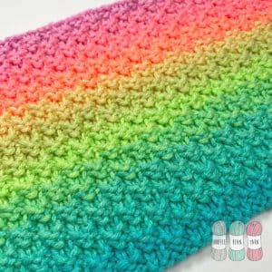 How to Knit Double Moss Stitch [Free Video Tutorial & Written Pattern!]