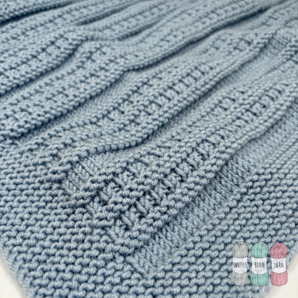 How to Knit the “Louis” Baby Blanket [Free Video Tutorial & Written Pattern!]