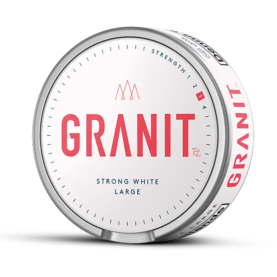 granit white stark vit snus
