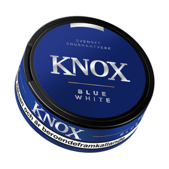 knox blue white portion snus