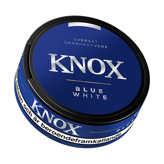 knox blue white portion snus