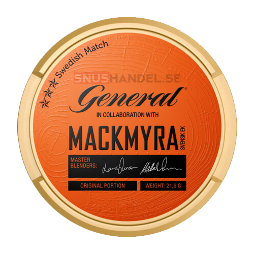 General Mackmyra portions snus