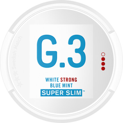 General G.3 Super Slim Mint Strong Portionssnus General G.3 Superslim Mint Strong Portionssnus har tydliga inslag av mint, samt en aning av eukalyptus och ceder. Det är ett starkare snus i en långsmal portionspåse med låg rinnighet och varaktig smakrelease. Det varar alltså längre och rinner mindre än vanliga portionssnus. G.3-serien består av Swedish Match:s egenutvecklade slimformat, med olika nikotinstyrka och flera olika smaker. G.3 togs fram med nya egenskaper, tydligare smak och ny design i åtanke. General G.3 Original Slim Strong Portionssnus I slimmade portioner vars lätt fuktiga yta snabbt släpper lös smaken levereras detta kvalitativa snus av märket General G.3. Snuset har tydliga inslag av citrus och bergamott, vilket ligger i linje med Generals klassiska smak. Utöver detta kan även en liten arom av läder och te infinna sig. G.3 LOAD Slim White Dry Super Strong Portionssnus General G.3 LOAD Slim White Dry Super Strong Portion är ett starkt, vitt och torrt snus från Swedish Match. Snuset har 20% lägre rinnighet och innehåller 30% mer nikotin jämfört med vanliga General G.3 Extra Strong. General G.3 LOAD Slim White Dry Super Strong Portion smakar av lakrits och eukalyptus, samt en touch av anis, kakao och honung. Detta kombineras med en ljus och kryddig tobakskaraktär. Snusets låga rinnighet och höga nikotinhalt ger både en långvarig smak och styrka. General G.3 T.N.T Slim White Dry Super Strong Portionssnus General G.3 T.N.T Slim White Dry Super Strong Portion är en kraftfull nyhet från Swedish Match. Snuset har en tydlig, ljus och kryddig grundsmak av tobak och smakpaletten innehåller annars inslag av gröna örter, ek, ceder och nöt. Nikotinstyrkan i de slimmade och torra whiteportionerna landar på 26 mg/g och gör snuset 30% starkare än G.3 Extra Strong. Rinnigheten är också 20% lägre än G.3-portioner i vanligt slim-white-format. Om produkten General G.3 Extra Strong Slim White Portionssnus General G.3 Extra Strong Slim White har en optimerad passform, hög nikotinhalt och portioner som räcker länge och väl för den gemene snusaren. I grunden ligger Johan A Bomans klassiska recept som förser smaken med sin välbekanta pepprighet och inslag av citrus. Se alla General här Fakta om produkten Varumärke G.3 Produkttyp White portion Styrka Extra Starkt Nikotinhalt 18 mg/g Innehåll/förpackning 16,6 g Snustyp Slim White Portion Format Slim Producent Swedish Match, snushandel i nyköping ab sverige svenskt snus swedish snus snuff, påljungshage köpcentrum öppettider, tobak, snusbutiken snusbutik, General G.3 Extra Strong Slim Portionssnus Varumärket General har kommit att bli en riktig klassiker i snusvärlden. Här har vi 3:e generationens generalsnus från varumärket, nämligen General G.3 Extra Strong Slim! Med sin optimerade passform och höga nikotinhalt ska dessa portioner räcka länge och väl för den gemene snusaren. I grunden ligger Johan A Bomans klassiska recept som förser smaken med sin välbekanta pepprighet och inslag av citrus. snus in Dubai, Om produkten General G.3 WIRE Slim White Dry Super Strong Portionssnus General G.3 WIRE Slim White Dry Super Strong är ett torrt whitesnus som levereras i slimmade portioner. Varje prilla har en nikotinhalt som är 30% högre jämfört med de andra Extra Strong-produkterna från G.3. Tillsammans med 20% lägre rinnighet erbjuder Wire verkligen en stark snusupplevelse som håller i sig länge. General G.3 VOLT Slim White Dry Super Strong Jämfört med G.3 Extra Strong innehåller General G.3 VOLT 30% mer nikotin. Portionerna levereras också i Slim White Dry-format med 20% lägre rinnighet. Den starka smaken av pepparmint, i kombination med nikotinhalten, känns länge och väl under läppen. General G.3 VOLT Slim White Dry Super Strong är ett riktigt potent snus, även för den vane snusaren.