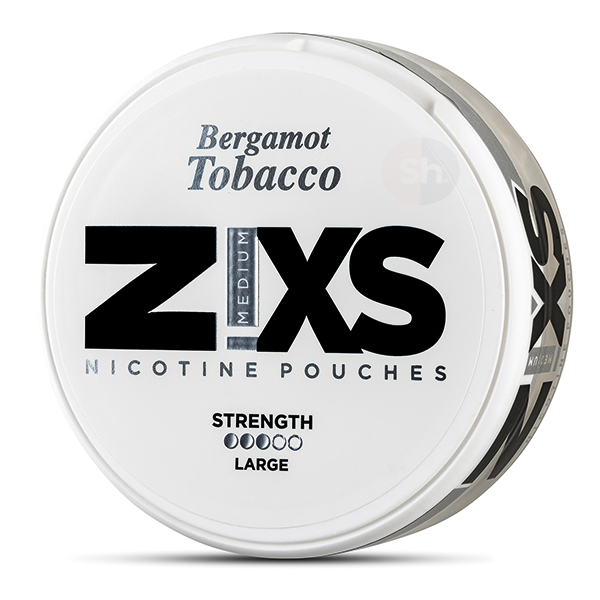 zixs bergamot tobacco all white snus nikotinpåsar