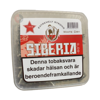 siberia red snus white dry 500g