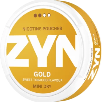 ZYN Gold Mini Dry #2 All White Portion