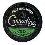 cannadips fresh wintergreen