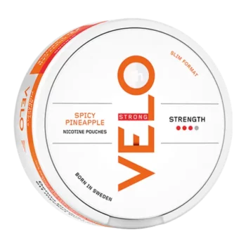 VELO Spicy Pineapple Slim Extra Strong All White Portion