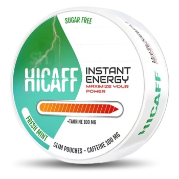 HICAFF Fresh Mint Slim koffein snus