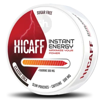 hicaff cola koffein snus