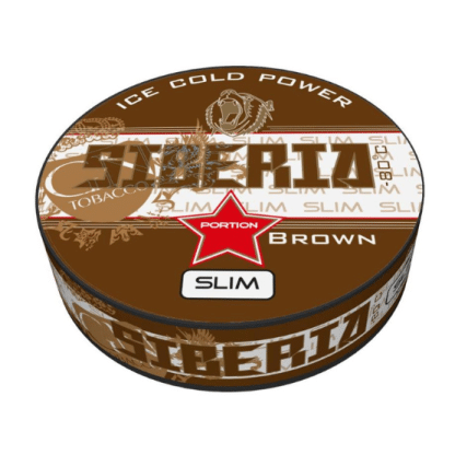 Siberia-Brown-Slim-Portionssnus