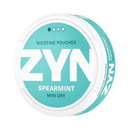 zyn-spearmint-mini-dry-snusstocken