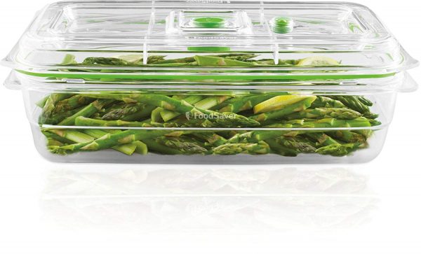 Foodsaver - boîte transparente 2,3L - asperges