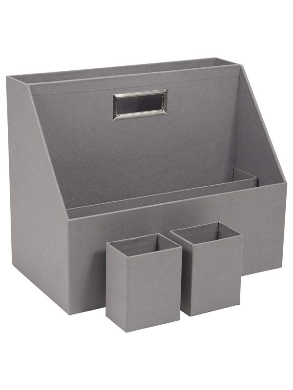 Bigso - Box of Sweden - Organiseur Portable - Gris