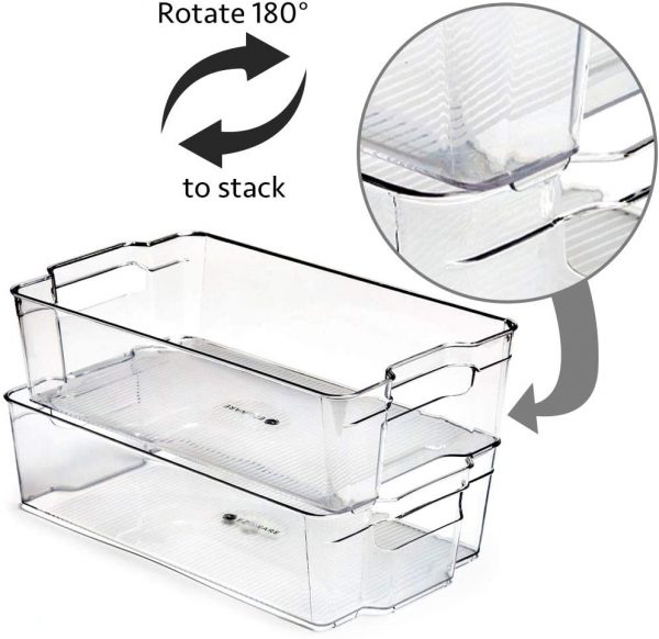 EzoWare - Panier rangement plastique