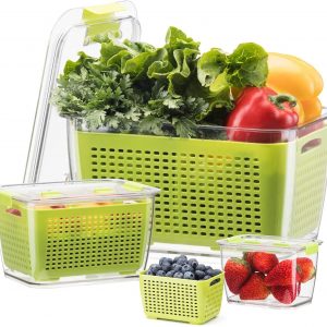 Luxear - Boîtes rangement frigo